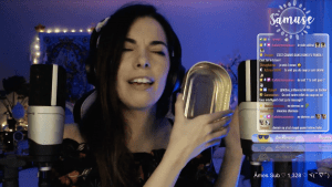 Clip ASMR live Samuse.